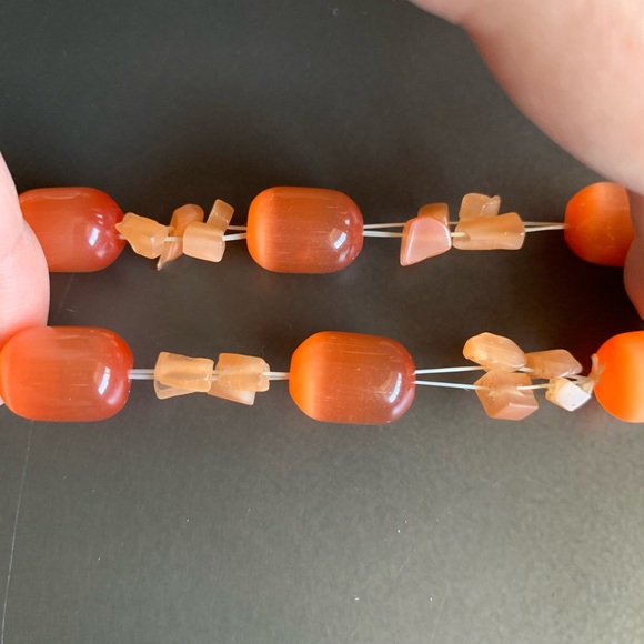 Orange Beaded Braclet - Picture 3 of 3